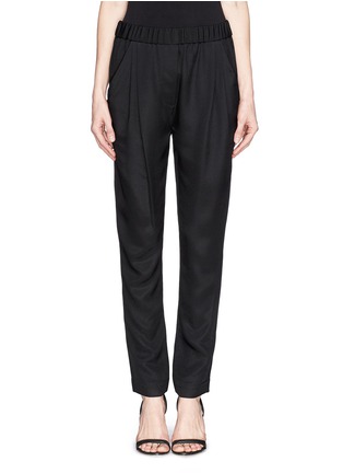Main View - Click To Enlarge - 3.1 PHILLIP LIM - Pleat front silk pants