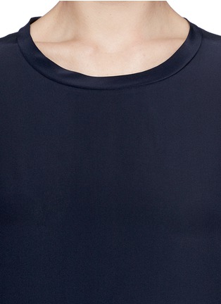 Detail View - Click To Enlarge - 3.1 PHILLIP LIM - Overlap side T-shirt