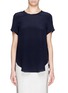 Main View - Click To Enlarge - 3.1 PHILLIP LIM - Overlap side T-shirt