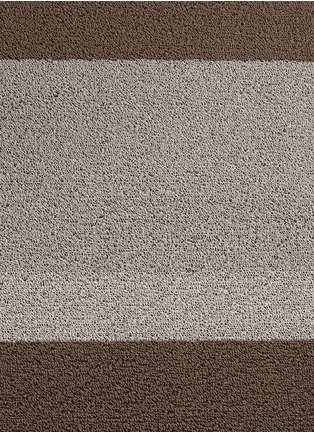 Main View - Click To Enlarge - CHILEWICH - Shag bold stripe door mat