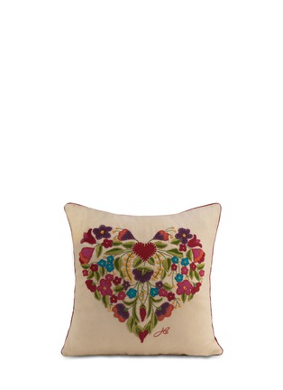 Main View - Click To Enlarge - JAN CONSTANTINE - Gypsy heart cushion