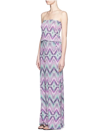 Front View - Click To Enlarge -  - Cheryl strapless maxi dress