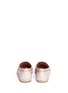 Back View - Click To Enlarge - MICHAEL KORS - 'Thalia' floral lasercut leather espadrille slip-ons