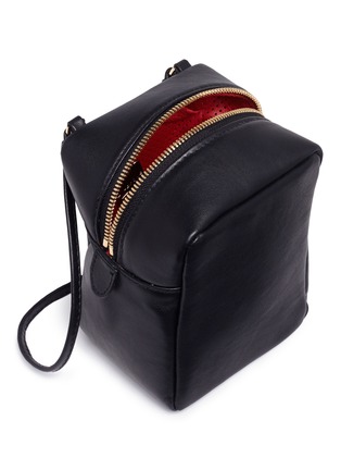  - A-ESQUE - 'Container Micro' leather box bag