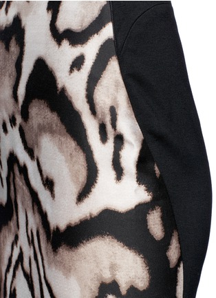 Detail View - Click To Enlarge - DIANE VON FURSTENBERG - Mae Mikado leopard print pencil skirt