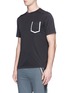 Front View - Click To Enlarge - DYNE - Reflective pocket T-shirt