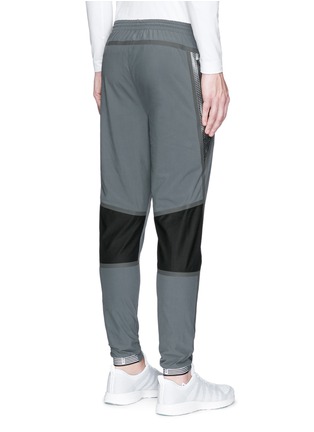 Back View - Click To Enlarge - DYNE - 'Carlson' metallic patch track pants