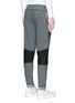 Back View - Click To Enlarge - DYNE - 'Carlson' metallic patch track pants