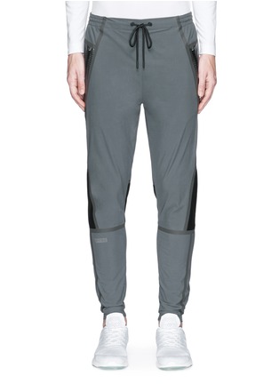 Main View - Click To Enlarge - DYNE - 'Carlson' metallic patch track pants