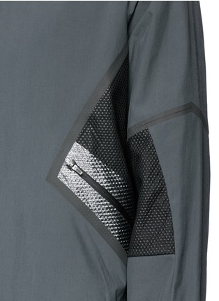 Detail View - Click To Enlarge - DYNE - 'Carlson' metallic patch blouson jacket