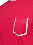 Detail View - Click To Enlarge - DYNE - Reflective pocket T-shirt