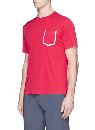 Front View - Click To Enlarge - DYNE - Reflective pocket T-shirt
