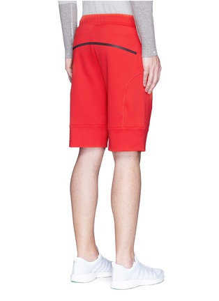 Back View - Click To Enlarge - DYNE - 'Renzo Core' reflective trim logo print shorts