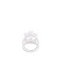 Figure View - Click To Enlarge - TASAKI - 'Danger Signature' Akoya pearl 18k white gold ring