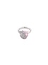 Main View - Click To Enlarge - TASAKI - 'Wave' diamond freshwater pearl 18k white gold ring