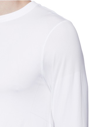 Detail View - Click To Enlarge - 72035 - Seamless performance long sleeve T-shirt