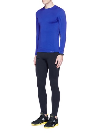 Figure View - Click To Enlarge - 72035 - Seamless performance long sleeve T-shirt