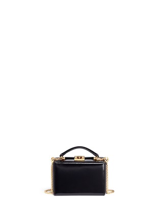 Detail View - Click To Enlarge - MARK CROSS - 'Grace Mini Box' interchangeable strap leather trunk