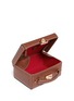 Detail View - Click To Enlarge - MARK CROSS - 'Grace Small Box' saffiano leather trunk