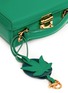  - MARK CROSS - 'Grace Mini Box' leaf clochette leather trunk