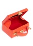 Detail View - Click To Enlarge - MARK CROSS - 'Grace Mini Box' toadstool clochette leather trunk
