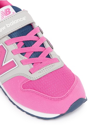 Detail View - Click To Enlarge - NEW BALANCE - '996' colourblock leather kids sneakers