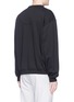 Back View - Click To Enlarge - ACNE STUDIOS - 'Fint' face patch sweatshirt