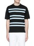 Main View - Click To Enlarge - ACNE STUDIOS - 'Keris' stripe short sleeve sweater