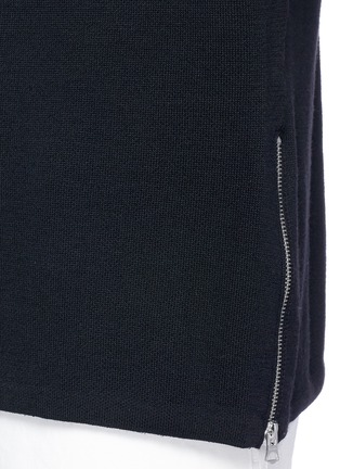 Detail View - Click To Enlarge - ACNE STUDIOS - 'Kicha' side zip sweater