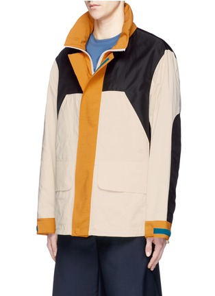 Front View - Click To Enlarge - ACNE STUDIOS - 'MT2002 Combo' hooded parka