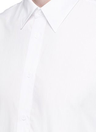 Detail View - Click To Enlarge - ACNE STUDIOS - 'Glasgow' cotton poplin shirt