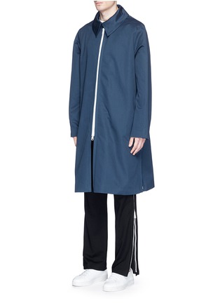 Front View - Click To Enlarge - ACNE STUDIOS - 'Mia' side zip coat