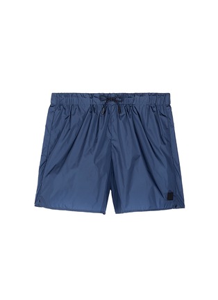 Main View - Click To Enlarge - ACNE STUDIOS - 'Perry' face patch swim shorts