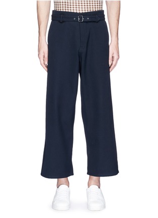 Main View - Click To Enlarge - ACNE STUDIOS - 'Agden' wide leg cotton twill pants