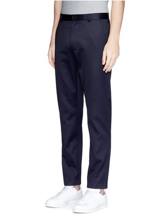 Front View - Click To Enlarge - ACNE STUDIOS - 'Alfred' slim fit chinos