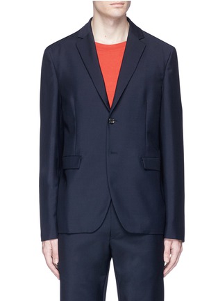 Main View - Click To Enlarge - ACNE STUDIOS - 'Antibes' wool-mohair soft blazer