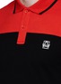 Detail View - Click To Enlarge - MC Q - Colourblock cotton jersey polo shirt