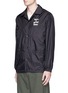 Front View - Click To Enlarge - HAVE A GOOD TIME - Logo print coach jacket