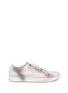 Main View - Click To Enlarge - LANVIN - Sprayed effect leather sneakers
