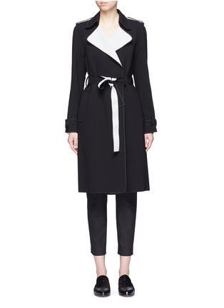 Main View - Click To Enlarge - THEORY - 'Laurelwood SB' bonded crepe trench coat