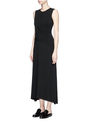 Figure View - Click To Enlarge - THEORY - 'Parthenia Dr' cross front ponte jersey dress