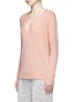 Front View - Click To Enlarge - THEORY - 'Adrianna RL' V-neck cashmere sweater