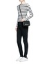 Figure View - Click To Enlarge - THEORY - 'Blasina ST' stripe V-back sweater