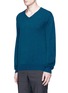 Front View - Click To Enlarge - TOMORROWLAND - V-neck wool sweater
