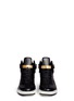 Front View - Click To Enlarge - BUSCEMI SHOES - B-Court' mid top leather sneakers