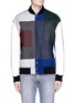 Main View - Click To Enlarge - 72951 - Patchwork leather sleeve varsity jacket