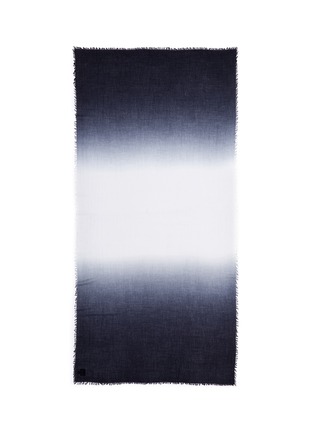 Main View - Click To Enlarge - ISH - Ombré superfine cashmere shawl