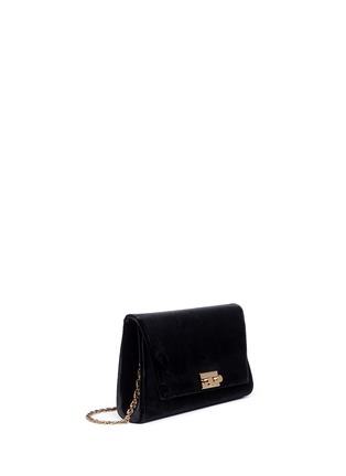 Detail View - Click To Enlarge - RODO - Velvet clutch