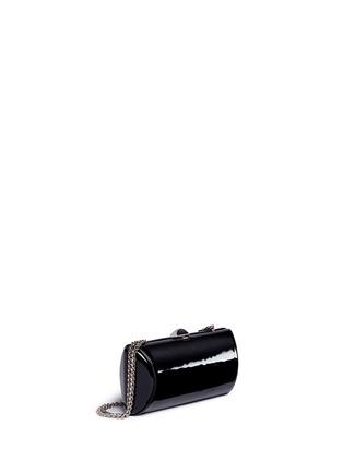 Detail View - Click To Enlarge - RODO - 'Tube' patent leather clutch