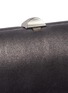 Detail View - Click To Enlarge - RODO - 'Tube' shimmer leather clutch